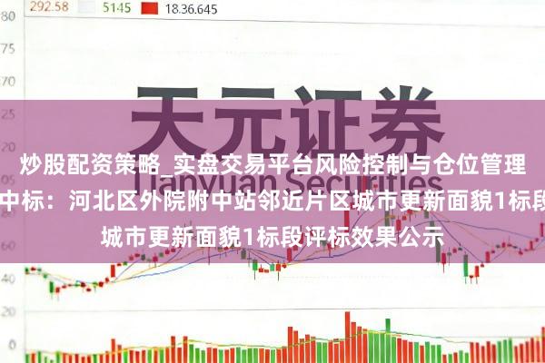 炒股配资策略_实盘交易平台风险控制与仓位管理分析 地铁策划中标：河北区外院附中站邻近片区城市更新面貌1标段评标效果公示