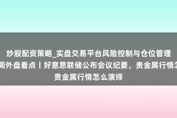 炒股配资策略_实盘交易平台风险控制与仓位管理分析 下周外盘看点丨好意思联储公布会议纪要，贵金属行情怎么演绎